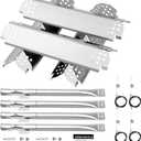 4 Burner Grill Replacement Parts for Nexgrill 720-0830H, 720-0864, 720-0864M, 720-0882S, 720-0888, 720-0888A, 720-0888N, Heat Plate & Igniter & Burner Replacement for Nexgrill
