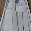 IDEALHOUSE Dresser for Bedroom, Chest of Dressers 37" Tall Dresser for Closet with 4 Drawers Chest with Clothes Storage Cabinet, Drawer Organizer for Bedroom, Living Room, Closet, Hallway, White