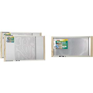 Frost King 2AWS1845 and AWS1037SP Marvin Adjustable Window Screens, 18in and 10in High