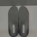 Plantar Fasciitis Feet Insoles Arch Supports Orthotics Inserts Relieve Flat Feet, High Arch (Mens 10-10 1/2 | Womens 12-12 1/2) (Gray)