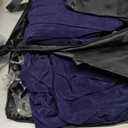 Fabuday Inflatable Foot Rest for Air Travel - Blow up Car Seat Foot Rest for Kids, Toddler Airplane Bed Seat Extender for Long Flight, Portable Plane Pillow with Easy-Carry Strap, Navy Blue 2Pack