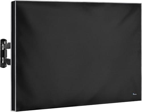 Outdoor TV Cover 68×42×4.5 Inch weatherproof | TV Cover for Outside |  Outdoor waterproof Smart Shield TV Screen Protector for Outside-Gray