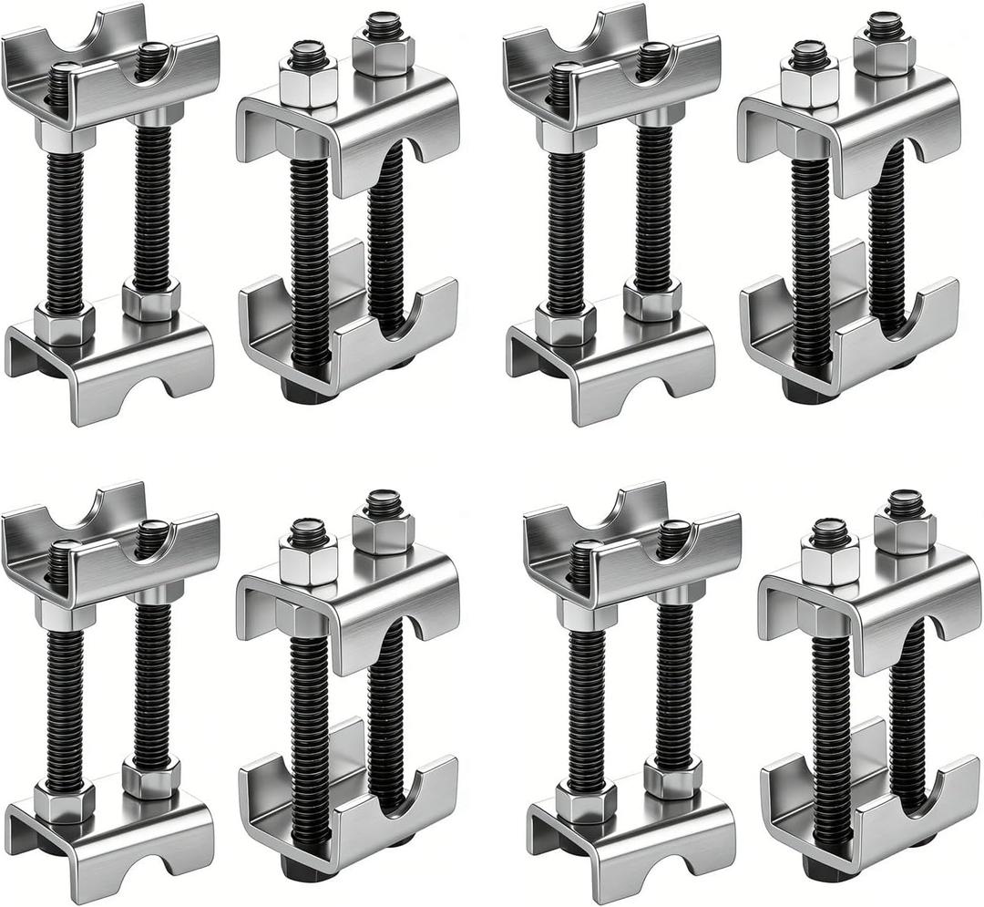 8 Pack Coil Spring Spacer,2 Way Adjustable Coil Spring Compressor Tool Keep Springs Aligned & Shock Absorber,Automotive Strut Spring Compressor Suitable for Cars,SUVs,Trucks