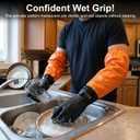Gastody - Chemical Resistant Gloves, Reusable,Heavy Duty Safety Work Gloves,Resist Acid,Oil,Alkali - L - Extra-long 27.5"