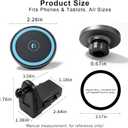 Magnetic Car Tablet Mount for BMW X5 X3 X6 iX 5 7 Series
