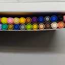 Artecho Acrylic Paint Markers 48 Colors, Acrylic Paint Pens with Brush Tip and Fine Tip for Stone, Rock Painting, Paper, Pumpkin, Wood, Egg, Canvas, Ceramic, Fabric, leather, Glass, DIY Crafts