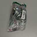 Schlage F10 V ACC 619 Accent Door Lever Hall & Closet Passage Lock, (Pack of 1), Satin Nickel