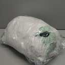 Electric Heated Blanket Throw 50"x60" White Ultra Soft Luxury Fluffy Faux Rabbit Fur Machine Washable 6 Heat Settings 4 Hours Auto Off Overheat Protection for Home Office Use