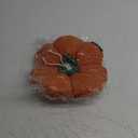 Cat Cone Collar,Cute Waterproof Cat Recovery Collar,Anti-Bite Lick Wound Healing Safety Elizabethan e Collar for Cats,Orange Pumpkin Cat Halloween Costume, Small