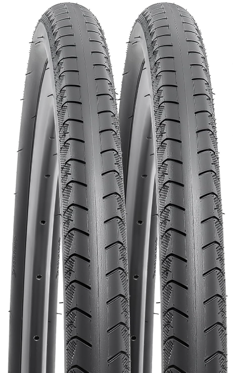 YunSCM 2-Pack 29'' Bike Tyre 29x1.95 ETRTO 50-622 and 29inch Thickened Inner Tube Schrader valve AV32mm, Compatible 50/57-622 29x1.90 29x1.95 29x2.0 29x2.10 29x2.125 Road Bicycle Tyre and Tube(P1493)