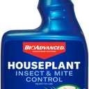 BioAdvanced Houseplant Insect & Mite Control, Ready-to-Use Fungal Disease & Fungus Gnats Killer, 24 oz, Plant Spray for Fungus Gnats