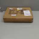 MaxSmeo Side Table, 3-Tier Small End Table, Modern Oval Night Stand Accent Table for Living Room, Bedroom, Rustic Brown