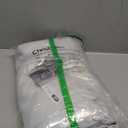 ChrisDowa Room Divider Curtain 96 Inches Long, Wide Blackout Sliding Door Curtain for Bedroom, Room Darkening Privacy Window Curtain for Patio Door (1 Panel Set, Greyish White, 100 x 96 Inch)