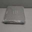 Foot Rest for Under Desk at Work - Six Heights Adjustable Under Desk Footrest - Ergonomic Foot Stools for Under Office Desks - Desks Foot Rest with Massage Rollers - Leg Rest for Chair (Black)