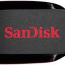 SanDisk 128GB Cruzer Blade USB 2.0 Flash Drive - SDCZ50-128G-B35, Black