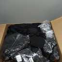 Vencede 30pcs Black Stretch Spandex Chair Cover, Chair Covers for Wedding, Universal Fitted Chair Cover Protector for Party, Banquet, Event, HotelBlack 30PCS