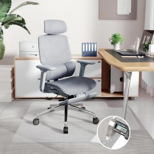 Heavy Duty Chair Mat for Carpet, 36"x48", 2.2mm, Office Floor Mat for Carpeted Floors, Under Desk Mat for Low Pile Carpet, Mat for Office Chair on Carpet