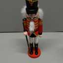 COMBIUBIU 11.8 inch Christmas Decorations Nutcracker Ornaments, Wooden Nutcracker Figures, Festive Collectible Nutcracker Gift forTable Desktop, Fireplace, Thanksgiving, Christmas Decor