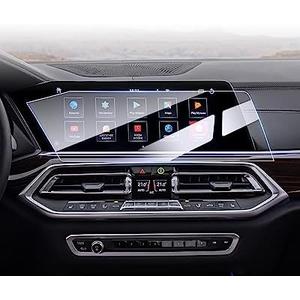 [Upgrade] BMW X5 G05 2019~2023 /X7 G07 19~22 12.3 Inch Screen Protector [Military-Grade Sturdy] [No Glare & Fingerprint] for Touch Screen, Tempered Glass Screen Protector Car Navigation Display Screen Cover