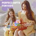 DIY Fabric Flower Bouquets Toys Accessories, DIY Craft Kits Flowers Accessories for Toddler Kids,Birthdays Gifts (Colorful)