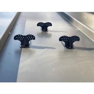 Snow Guards for Metal Roof - Steel Standing Seam Roof - Fits 1.5 Inch Flat Area (10 Pack, Whales Tale Roof Guard)