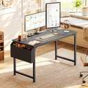 PRAISUN 47'' Computer Desk with Fabric Storage Bag
