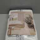 TWODRAPES 90 Inch Linen Blackout Curtains Pinch Pleated for Living Room Thermal Noise Reduction Two Layer 100% Black Out Curtains with Liner Back Tab Pinch Pleat Rings Hooks Window Drapes Track Ivory