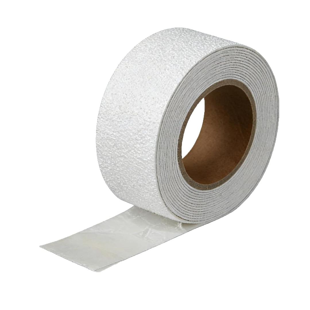 Reflective Pavement Marking Tape Slip-Resistant and Durable, Heavy-Duty Rubber Base for Outdoor Applications, Perfect for Driveways, Walkways, and Parking Areas (White, 4 Inch X 36 Feet)