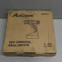 AVID POWER 20V MAX Lithium lon Cordless Drill Set, Power Drill Kit with Battery and Charger, 3/8-Inch Keyless Chuck, Variable Speed, 16 Position and 22pcs Drill Bits (Red)