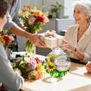 2 x Christmas Ornaments  Ideal for Friends Moving Away, Coworker Leaving, Retirement Gifts for Women & Men, and Goodbye, Going Away, Farewell Gifts for Coworkers, Boss, Work Besties & Best Friends - C