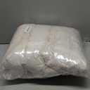 MissSoul Set of 4 Chair Cushions for Dining Chairs with Ties, Indoor Non-Slip Kitchen Chair Pad and Dining Room Seat Cushion Mat for Office Living Room Outdoor 15.5" - Ivory