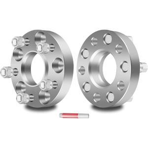 ECCPP 2PCS 25mm (1") Hubcentric Wheel Spacers 5 Lug 5x120mm to 5x120mm 72.6mm Fits for E82 E88 E90 E91 E92 E93 E31 E60 E61 Z4 E52 Extended Lug Bolts 12x1.5