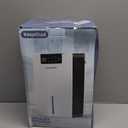Dehumidifier, 98OZ Dehumidifiers for Home, Humidity Display Dehumidifier for Basement, Auto Shut Off, Silver