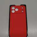 for iPhone 17 Pro Max Case, Liquid Silicone Cover with Camera Protection Anti-Scratch Soft Microfiber Lining Shockproof Protective Phone Case for iPhone 17 Pro Max 6.9", Red