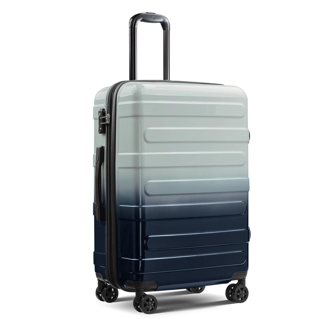 VIVIcity Carry on Luggage 22x14x9 Airline Approved, Expandable, Misty Forest