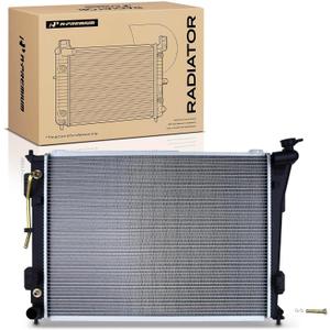 A-Premium Engine Coolant Radiator Assembly with Transmission Oil Cooler Compatible with Hyundai Sonata 11-14 2.4L, Azera 15-17 3.3L & Kia Optima 11-15 2.4L, Cadenza 14-15 3.3L, AT