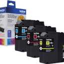 Brother Genuine Standard Yield Color Ink Cartridges, LC1013PKS, Replacement Color Ink Three Pack, Includes 1 Cartridge Each of Cyan, Magenta & Yellow, Page Yield Upto 300 Pages/Cartridge, LC101