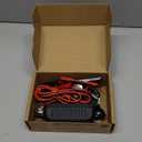 MOTOPOWER MP00205A 12V 800mA Automatic Battery Charger, Maintainer, Trickle and Desulfator (Black)