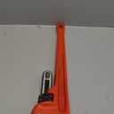 Edward Tools Pipe Wrench - Heavy Duty Heat Treated Steel Plumbing Wrench Tool - Forged Hook Jaw for Superior Grip - Quick Adjustment Nut (12")