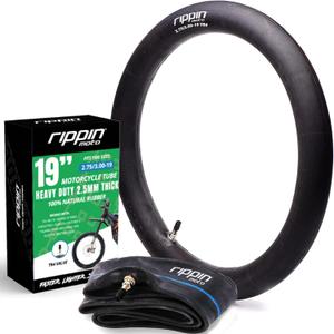 2.75/3.00-19 Heavy Duty Inner Tube (70/100-19) 2.5mm Thick - TR4 Valve - Fits Most 3.0-19 Motocross Tires, Surron Light Bee X, Talaria and Segway X160/X260 (70/100-19 (2.75/3.0-19))