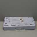 LUXE Bidet NEO 120 - Single Nozzle, Self-Cleaning, Non-Electric Bidet Attachment for Toilet Seat, Adjustable Water Pressure, Rear Wash (White)