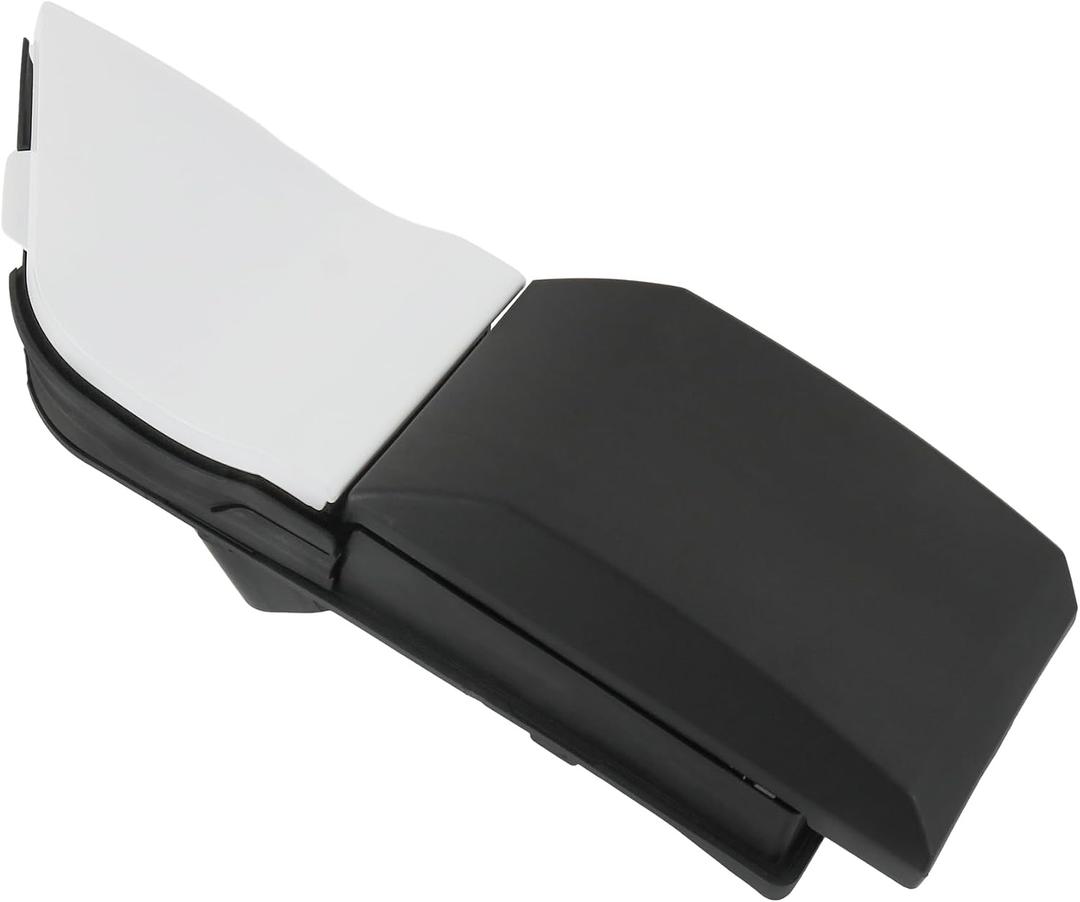 CK4Z5427936A Fuel Filler Door Housing Pocket Hinge White Fuel Door Cover Compatible with Ford Transit Vans 150 250 350 HD 2015-2023 CCK4Z-5427936-F CK4Z-5427936-J CK4Z-5427936-A