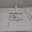 Cool Dads Club New Shoe Dad Parody Father's Day Men's T-shirt Back Print
 4XL