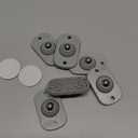 TRVL FIELDER Self Adhesive Caster Wheels, Appliance Rollers Appliance Slider for Kitchen, 360 Swivel Small Casters - Solve Coffee Maker Air Fryer Small Appliances Countertop Sliding (Gray - 8 Pcs)