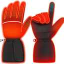 Heated Gloves,Heated Gloves for Men Women,Touchscreen Waterproof Heating Gloves for Motorcycle, Cycling, Fishing,Hiking,Snowboarding Outdoor Winter Sport (X-Large)