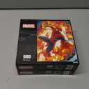 2 PCs Buffalo Games - Marvel -Tales Featuring Spider-Man - 500 Piece Jigsaw Puzzle for Adults -Challenging Puzzle Perfect for Game Nights - Finished Size is 21.25 x 15.00