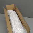 LEISURE TOWN Queen Mattress Pad Fitted Quilted Cotton Mattress Cover Cooling Soft Pillow Top Mattress Topper with Down Alternative Filling Mattress Protector with 8-21 Deep Pocket (60x80 White)