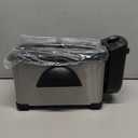 Elite Gourmet EDF2100 Electric Immersion Deep Fryer Removable Basket Adjustable Temperature, Lid with Viewing Window and Odor Free Filter, 2 Quart / 8.2 cup