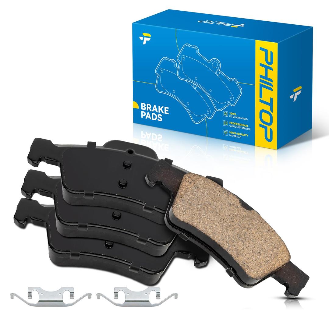 D1259 Rear Ceramic Brake Pads for Mazda CX-9 2007-2015, for CX-7 2007-2012, for Ford Edge 2007-2010, for Lincoln MKX 2007-2010