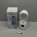 Bladeless Fan with Humidifier and RGB Lights, USB Powered Desk Fan, 6-Speed Quiet Personal Cooling Fan for Office Home Bedroom, No Blades Design Safer than Traditional Fans (White)